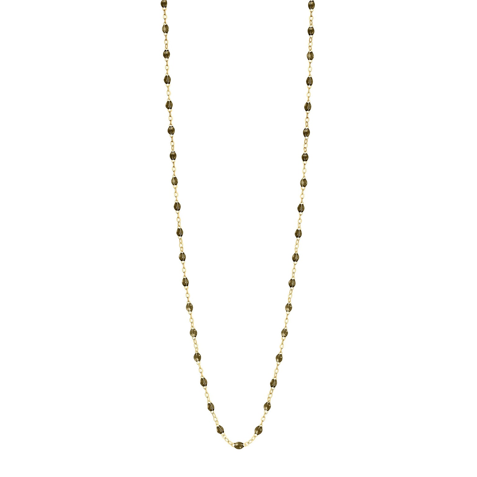 Gigi Clozeau - Classic Gigi Khaki sautoir, Yellow Gold, 23.6"