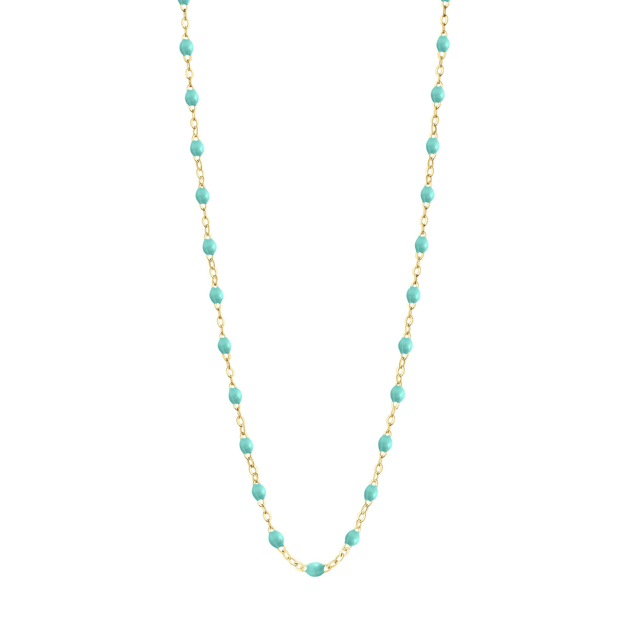 アクセサリー GIGI K18 gold line necklace 800mm Classic Gigi Lagoon necklace, yellow gold, 16.5