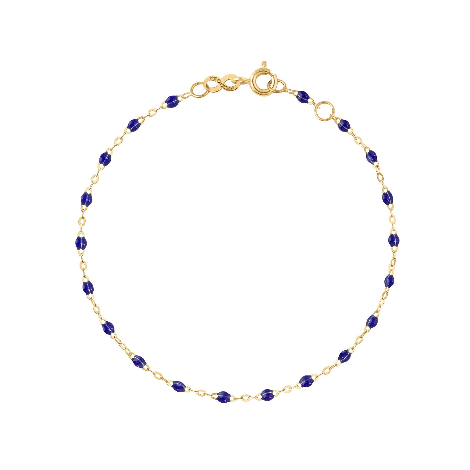 Gigi Clozeau - Classic Gigi Lapis bracelet, Yellow Gold, 6.7"