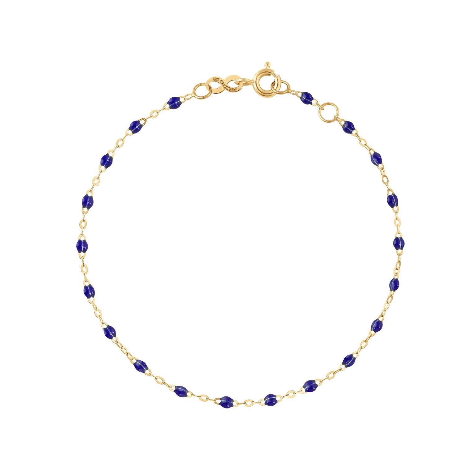 Gigi Clozeau - Classic Gigi Lapis bracelet, Yellow Gold, 5.9"