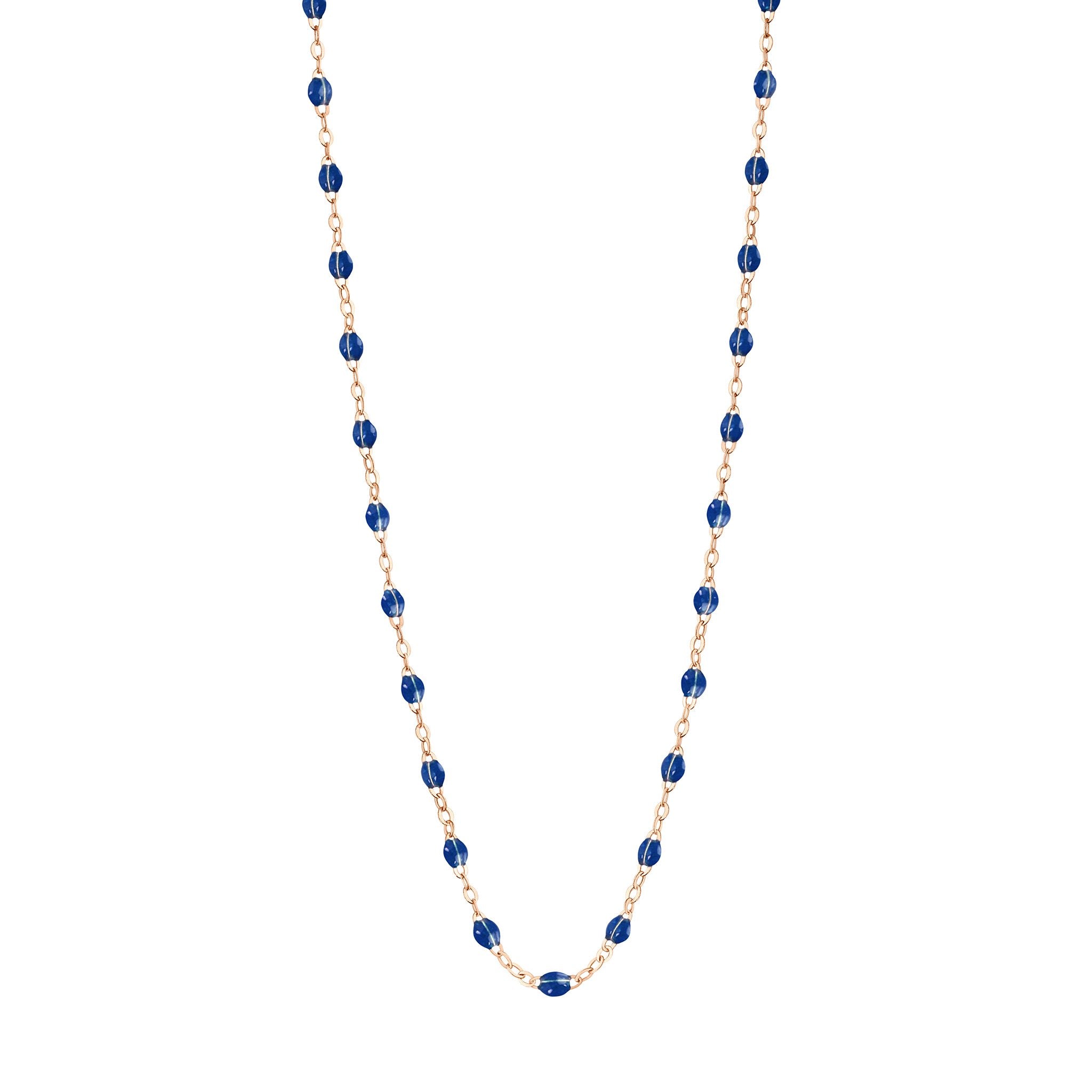 Gigi Clozeau - Classic Gigi Lapis necklace, Rose Gold, 16.5"
