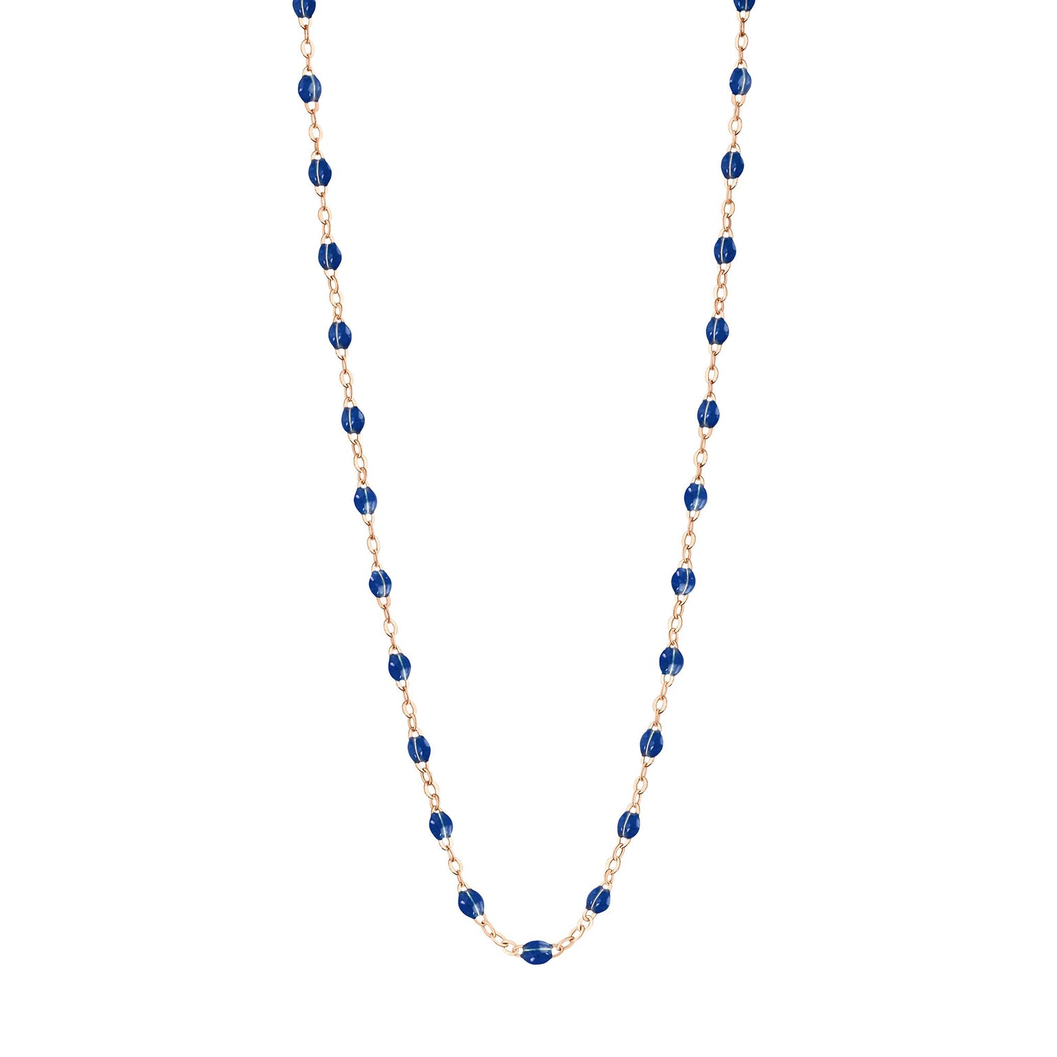 Gigi Clozeau - Classic Gigi Lapis necklace, Rose Gold, 19.7"