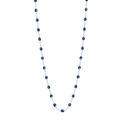 Gigi Clozeau - Classic Gigi Lapis necklace, White Gold, 17.7