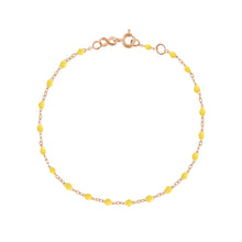 Gigi Clozeau - Classic Gigi Lemon bracelet, Rose Gold, 5.9"