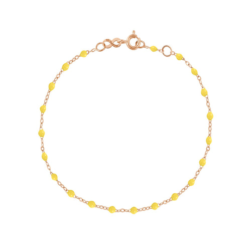 Gigi Clozeau - Classic Gigi Lemon bracelet, Rose Gold, 5.9