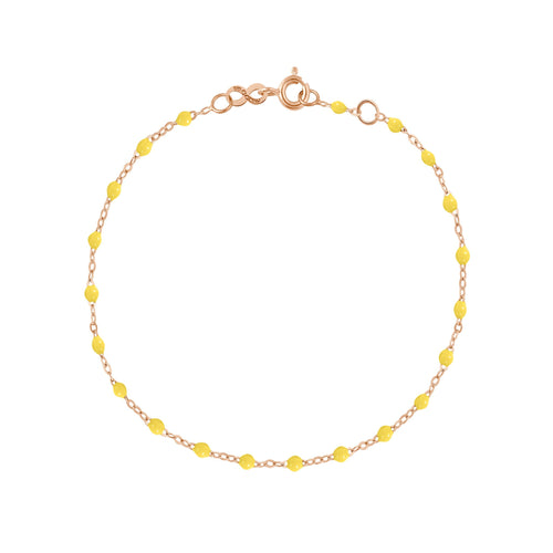 Gigi Clozeau - Classic Gigi Lemon bracelet, Rose Gold, 6.7