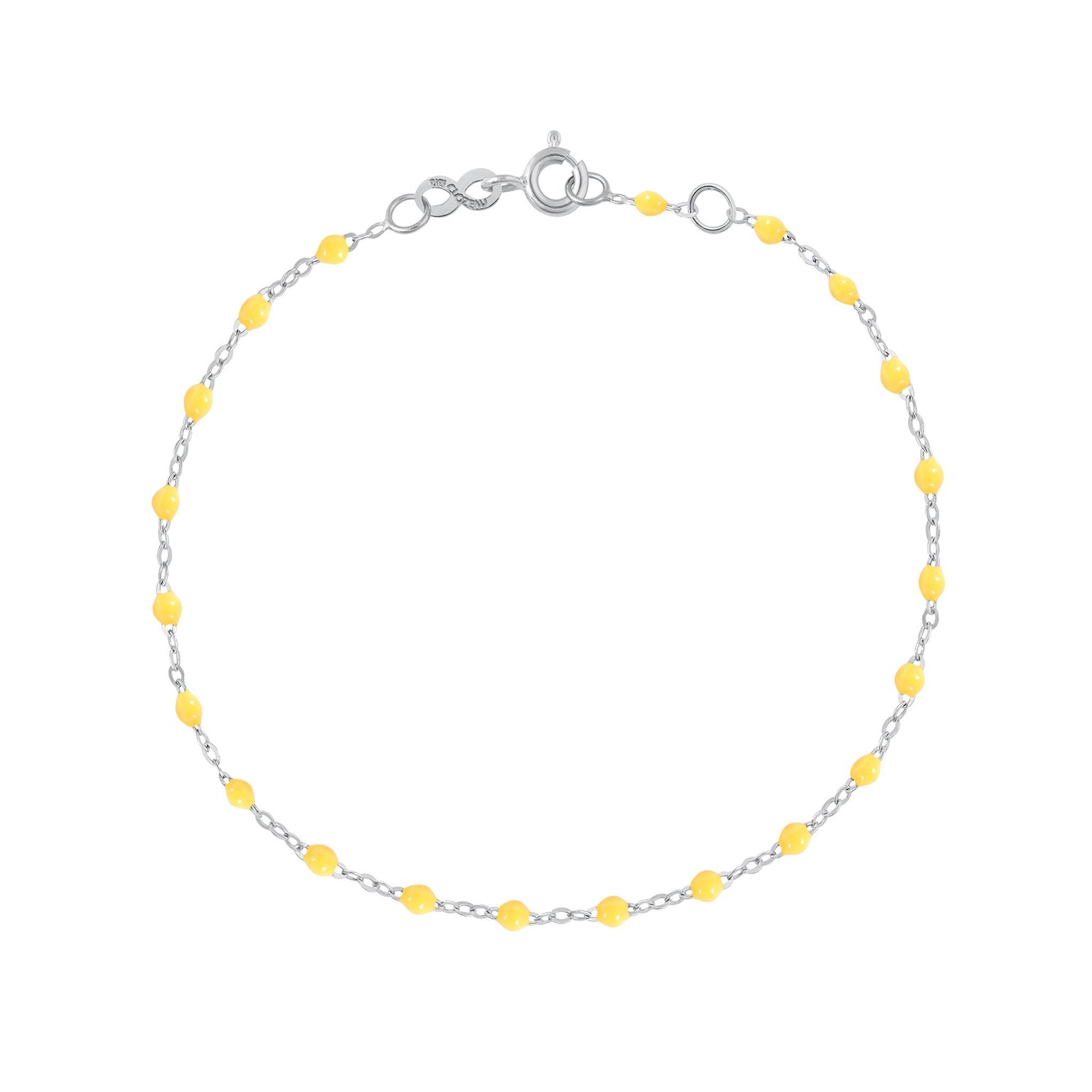 Gigi Clozeau - Classic Gigi Lemon bracelet, White Gold, 7.5"