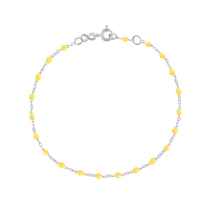 Gigi Clozeau - Classic Gigi Lemon bracelet, White Gold, 7.1"
