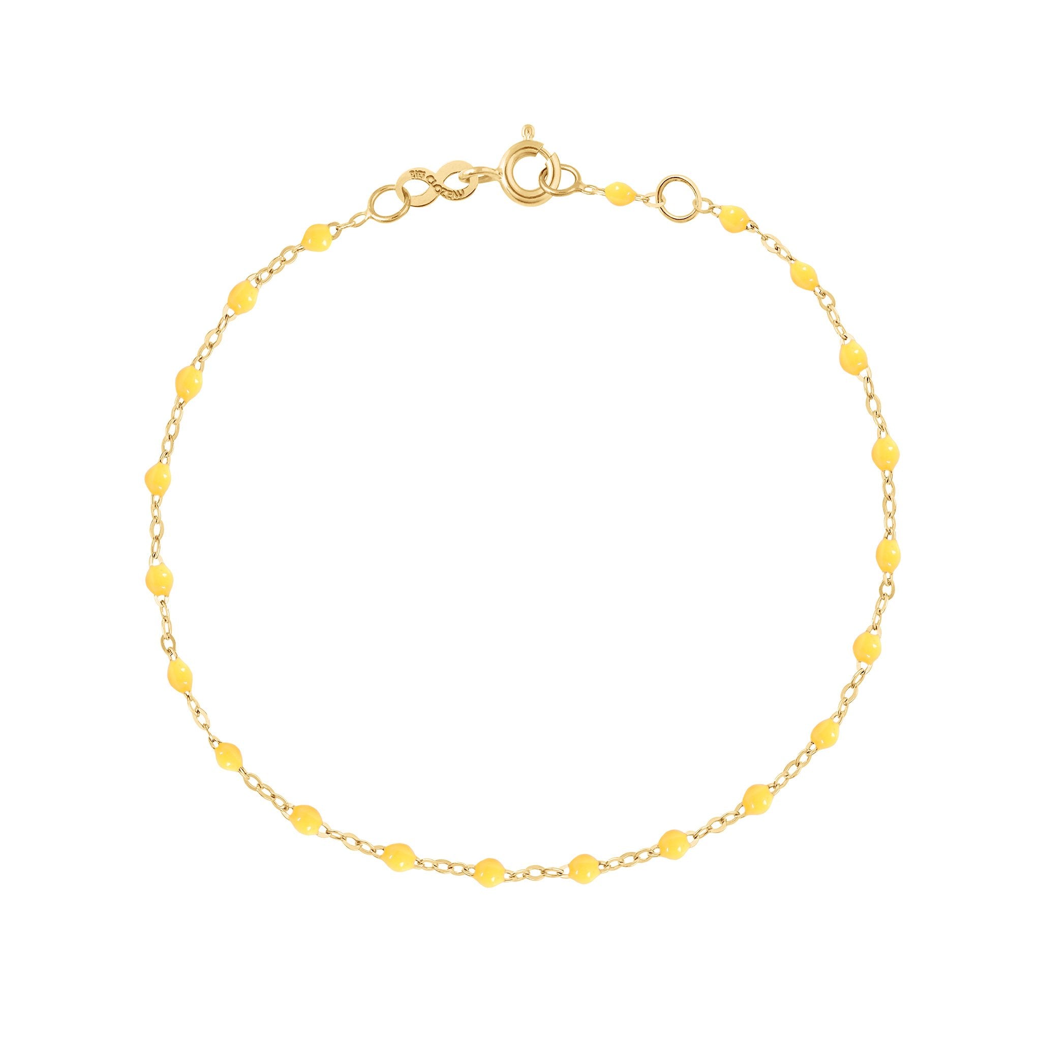 Gigi Clozeau - Classic Gigi Lemon bracelet, Yellow Gold, 6.7"