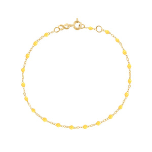 Gigi Clozeau - Classic Gigi Lemon bracelet, Yellow Gold, 6.7"