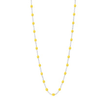 Gigi Clozeau - Classic Gigi Lemon necklace, White Gold, 16.5"