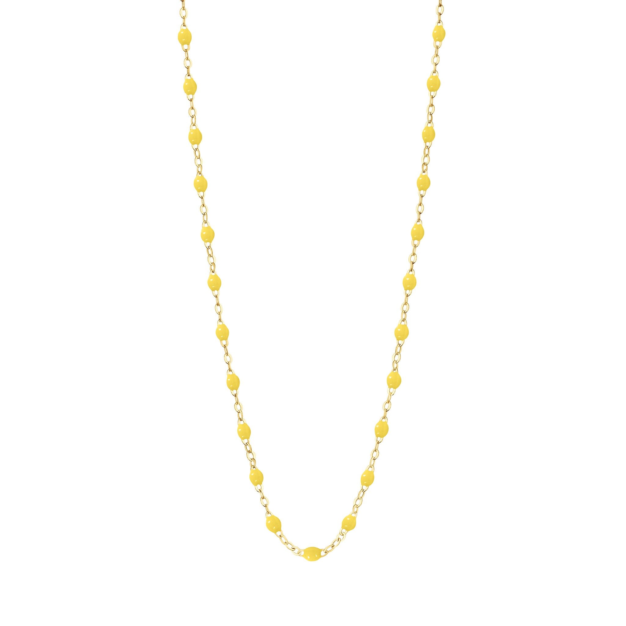 Gigi Clozeau - Classic Gigi Lemon necklace, Yellow Gold, 17.7"