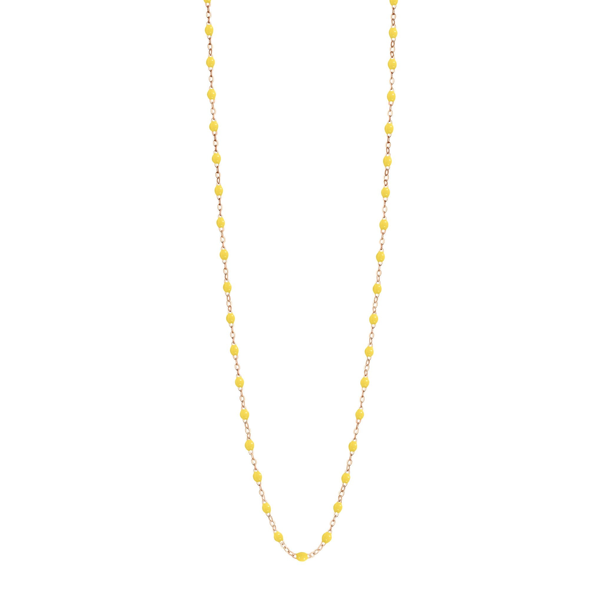 Gigi Clozeau - Classic Gigi Lemon sautoir, Rose Gold, 34"