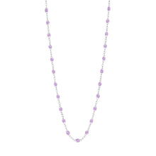 Gigi Clozeau - Classic Gigi Lilac necklace, White Gold, 17.7"