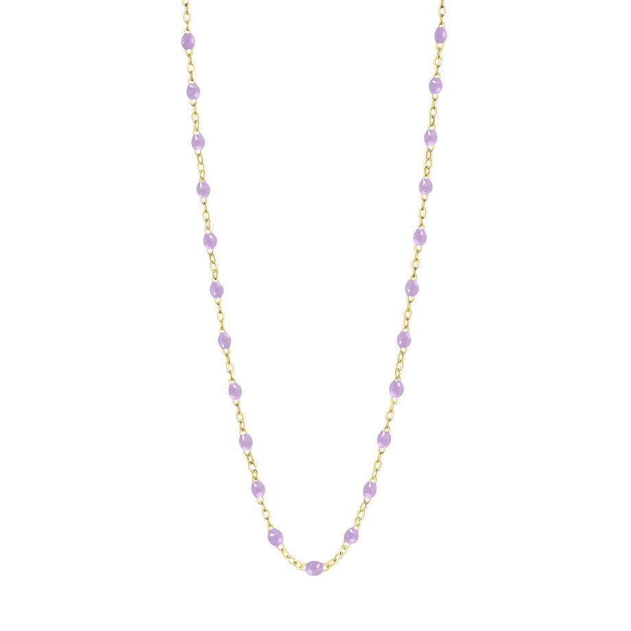 Gigi Clozeau - Classic Gigi Lilac necklace, yellow gold, 16.5