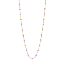 Gigi Clozeau - Classic Gigi Lilac necklace, Yellow Gold, 17.7"