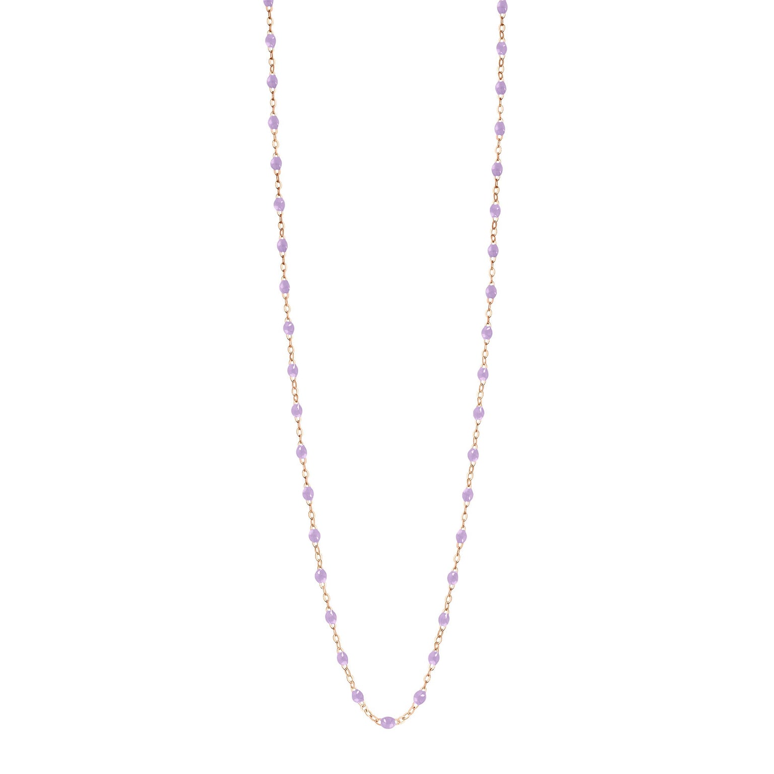 Gigi Clozeau - Classic Gigi Lilac sautoir, Rose Gold, 23.6"