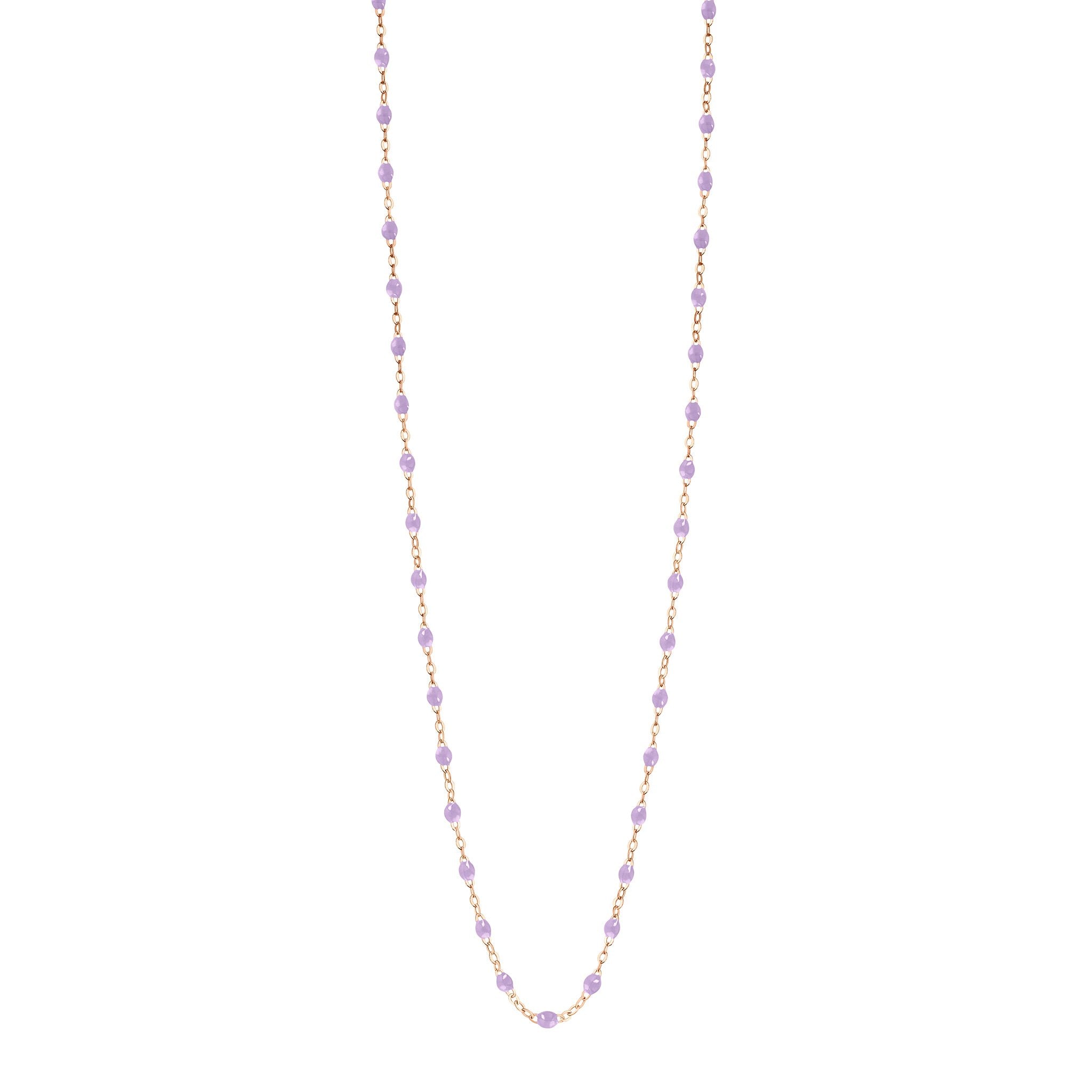 Gigi Clozeau - Classic Gigi Lilac sautoir, Rose Gold, 34"