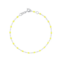 Gigi Clozeau - Classic Gigi Lime bracelet, White Gold, 5.9"