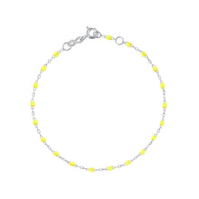 Gigi Clozeau - Classic Gigi Lime bracelet, White Gold, 7.5"