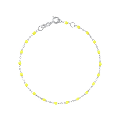 Gigi Clozeau - Classic Gigi Lime bracelet, White Gold, 7.5