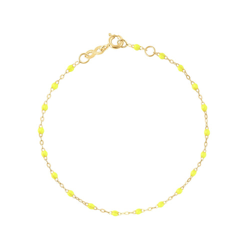 Gigi Clozeau - Classic Gigi Lime bracelet, Yellow Gold, 5.9