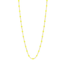 Gigi Clozeau - Classic Gigi Lime necklace, Yellow Gold, 17.7"