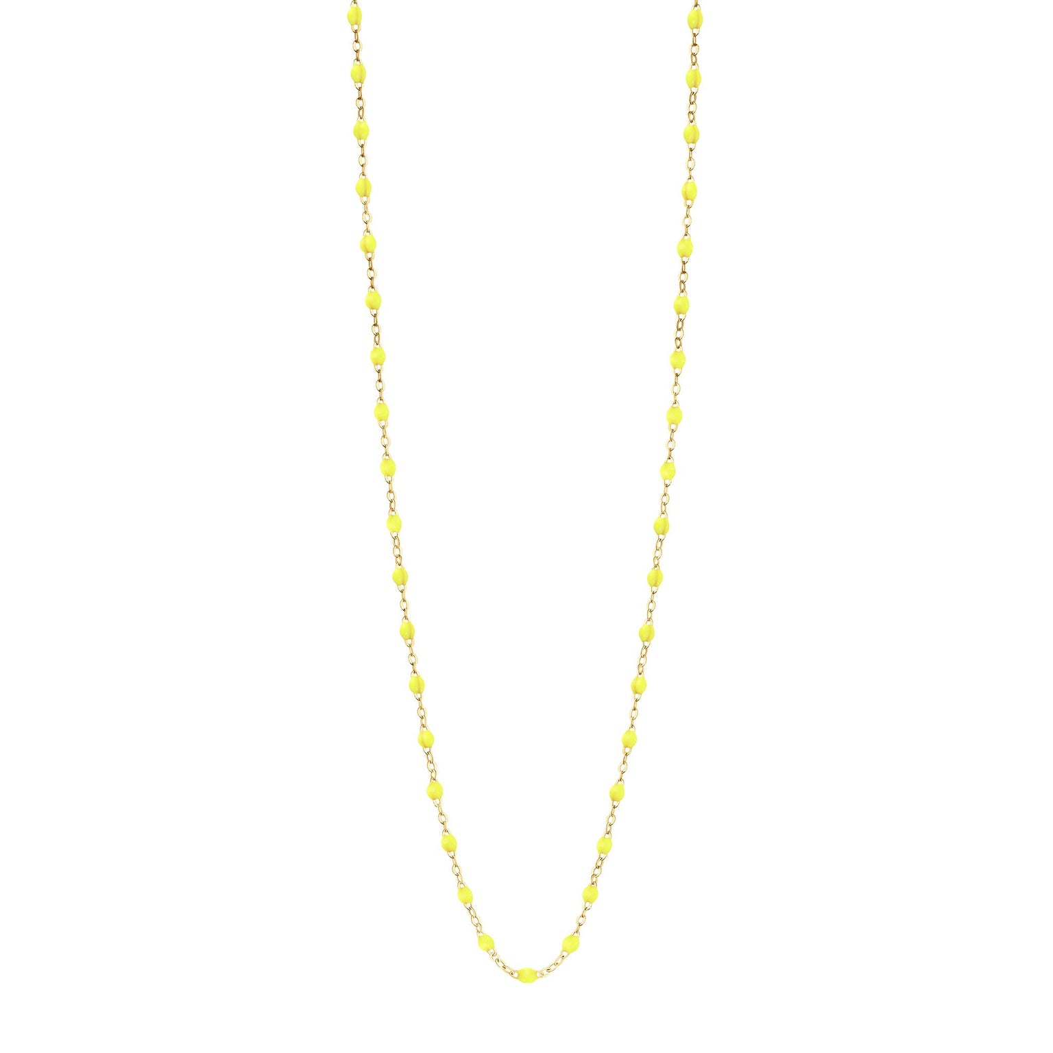Gigi Clozeau - Classic Gigi Lime sautoir, Yellow Gold, 23.6"