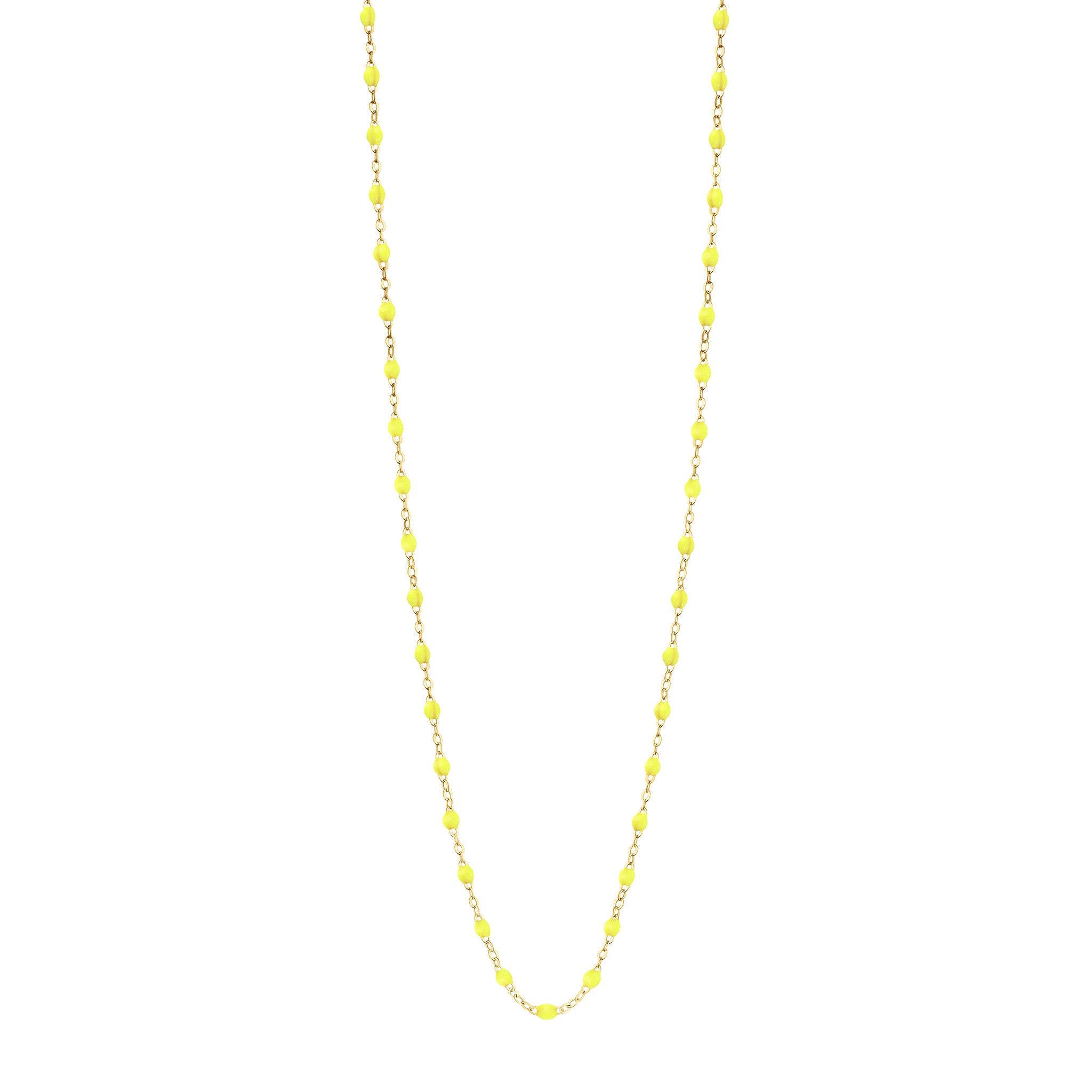 Gigi Clozeau - Classic Gigi Lime sautoir, Yellow Gold, 34"