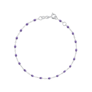Gigi Clozeau - Classic Gigi Mauve bracelet, White Gold, 7.1"