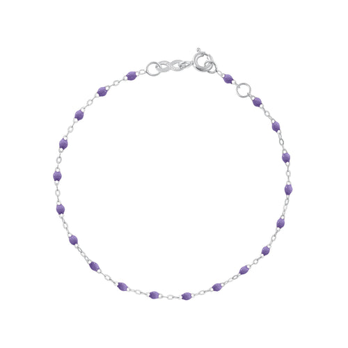 Gigi Clozeau - Classic Gigi Mauve bracelet, White Gold, 6.7