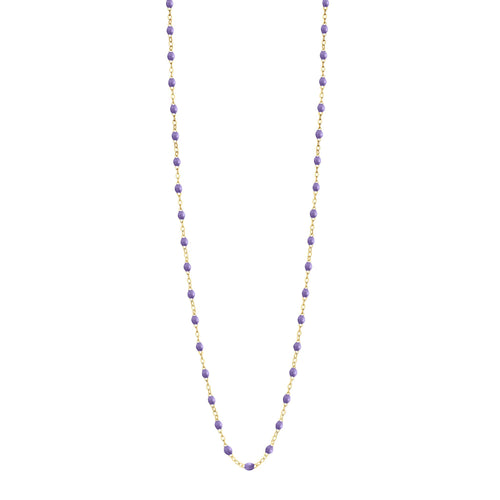 Gigi Clozeau - Classic Gigi Mauve sautoir, Yellow Gold, 23.6