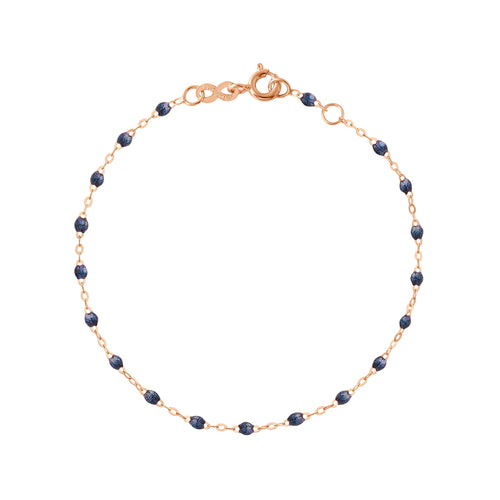 Gigi Clozeau - Classic Gigi Midnight bracelet, Rose Gold, 6.7