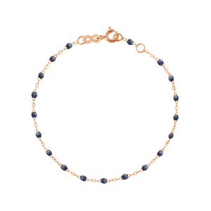 Gigi Clozeau - Classic Gigi Midnight bracelet, Rose Gold, 7.1"
