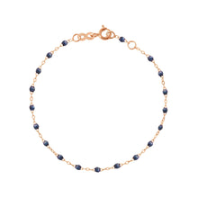 Gigi Clozeau - Classic Gigi Midnight bracelet, Rose Gold, 7.5"