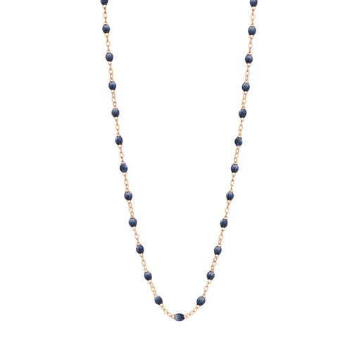 Gigi Clozeau - Classic Gigi Midnight necklace, Rose Gold, 16.5