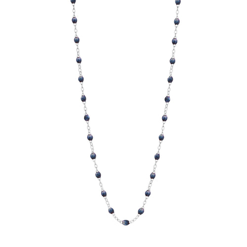 Gigi Clozeau - Classic Gigi Midnight necklace, White Gold, 16.5