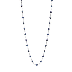 Gigi Clozeau - Classic Gigi Midnight necklace, White Gold, 16.5"