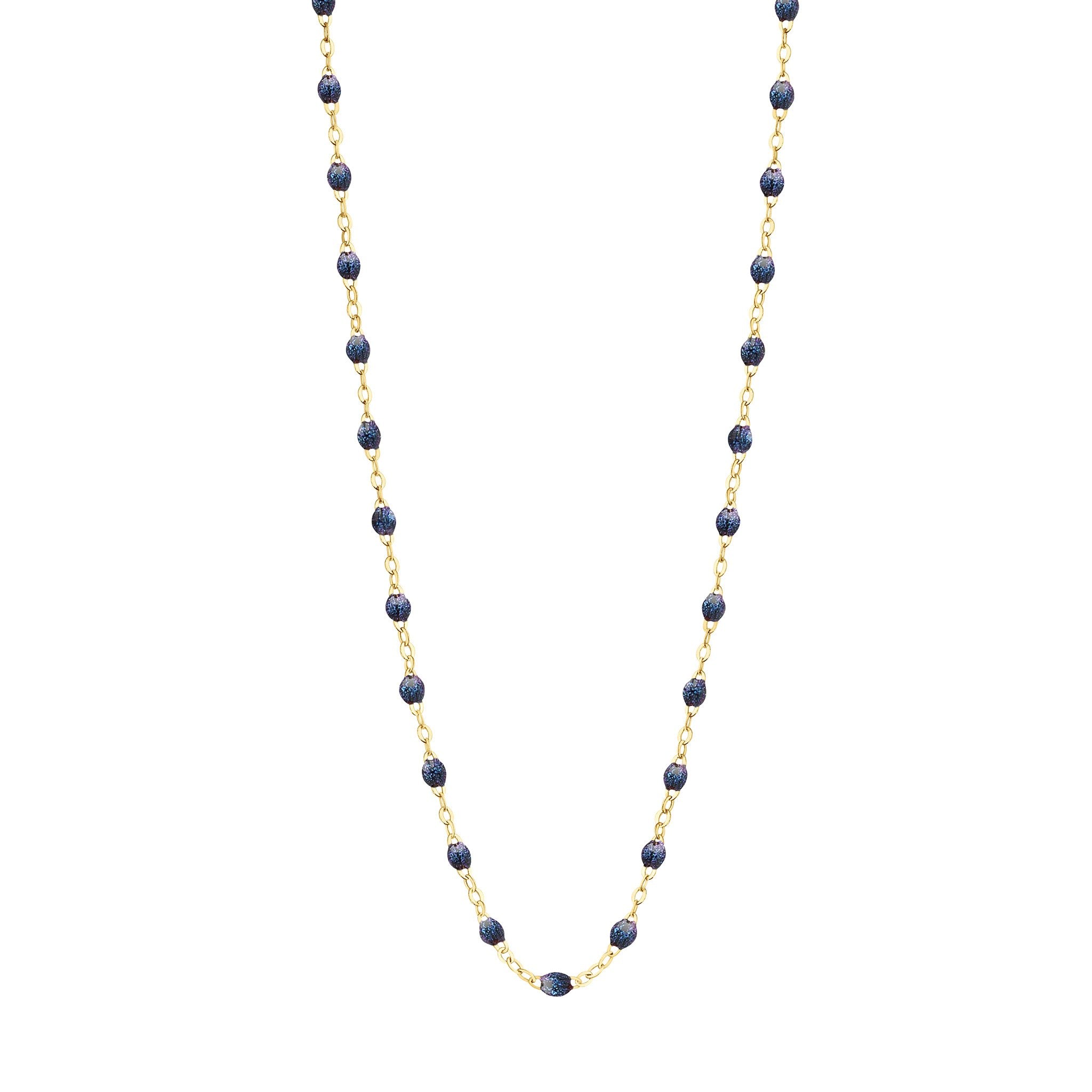 Gigi Clozeau - Classic Gigi Midnight necklace, Yellow Gold, 17.7"