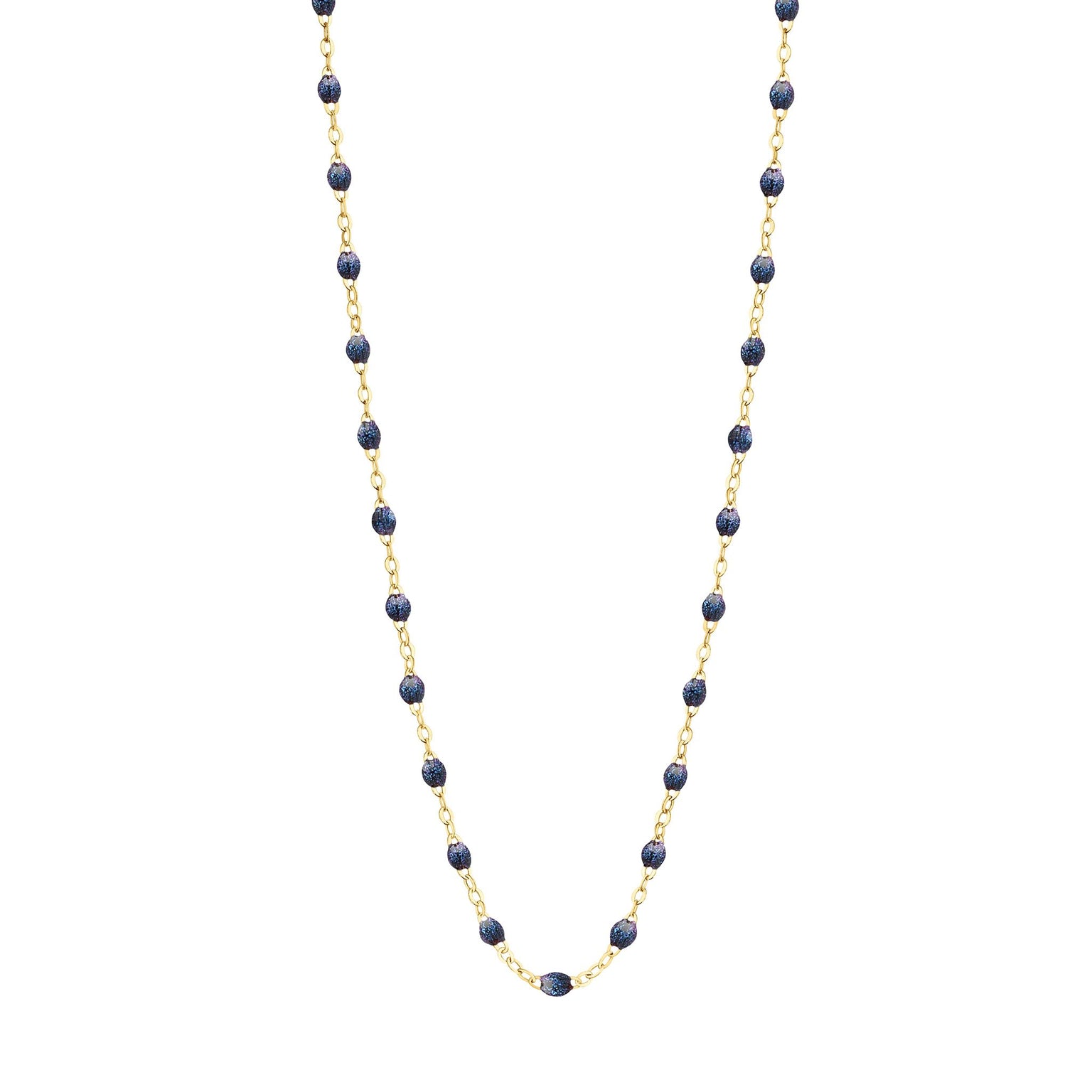 Gigi Clozeau - Classic Gigi Midnight necklace, Yellow Gold, 19.7"