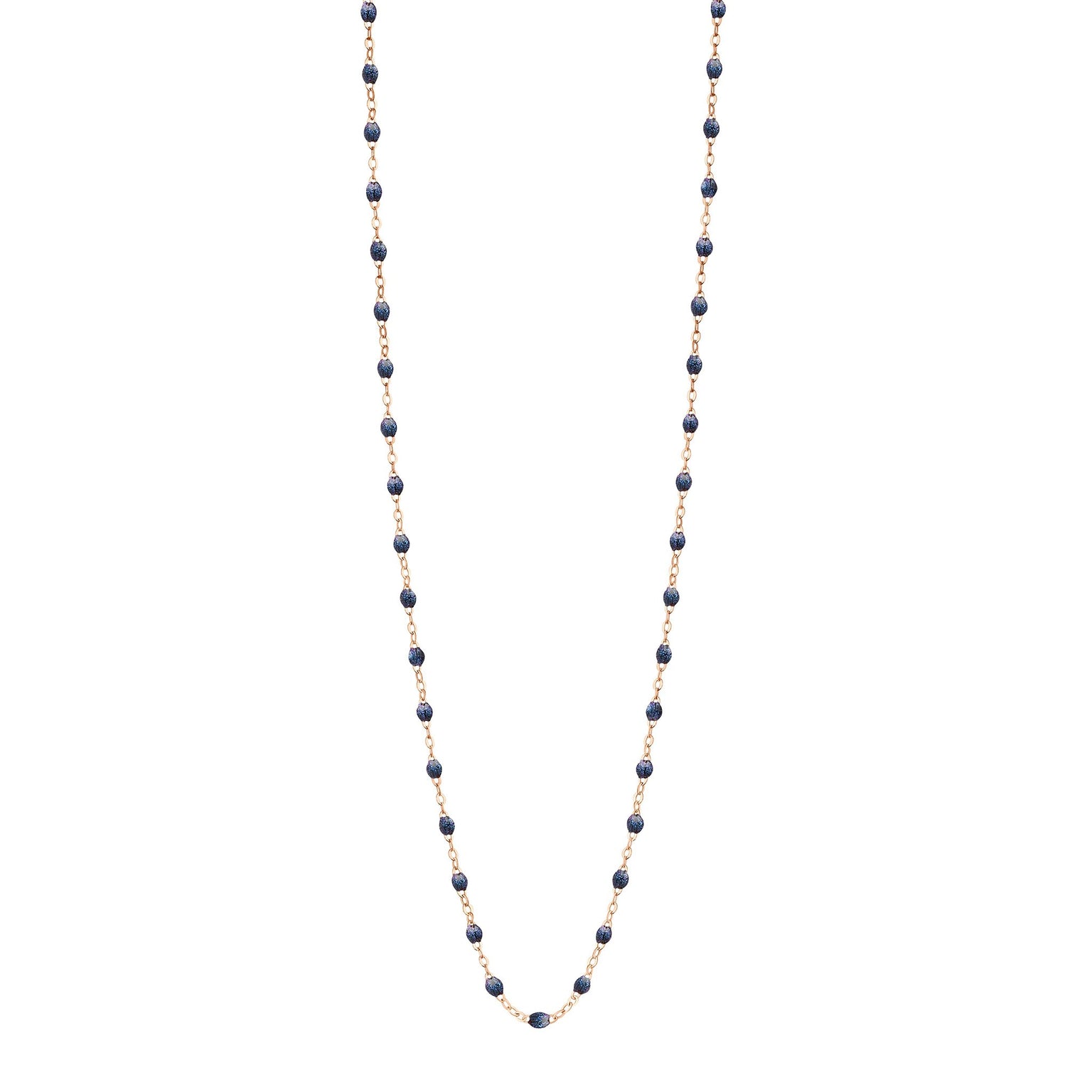 Gigi Clozeau - Classic Gigi Midnight sautoir, Rose Gold, 23.6"