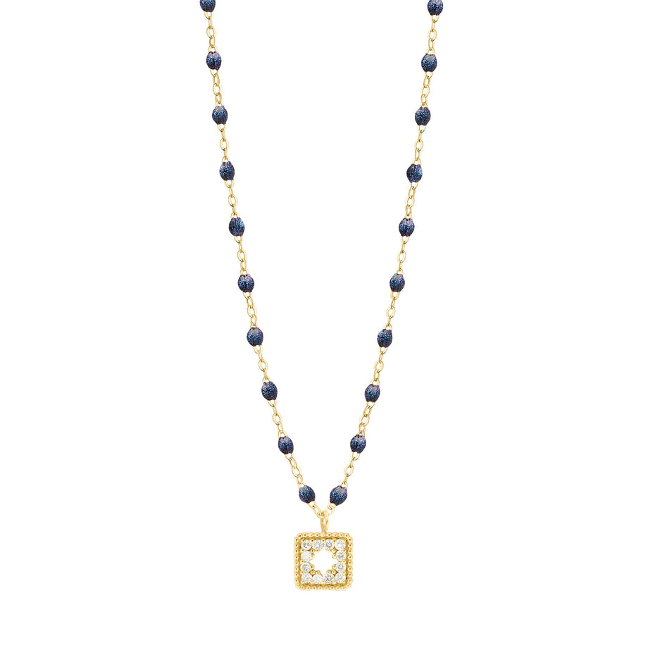 Gigi Clozeau - Classic Gigi Midnight Treasure Necklace, Yellow Gold, 16.5