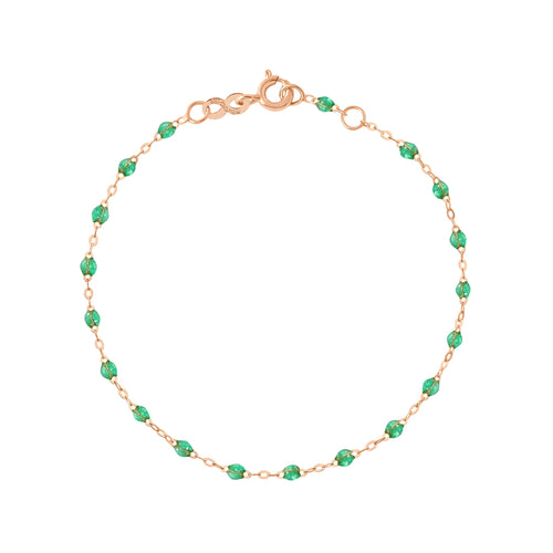 Gigi Clozeau - Classic Gigi Mint Bracelet, Rose Gold, 6.7