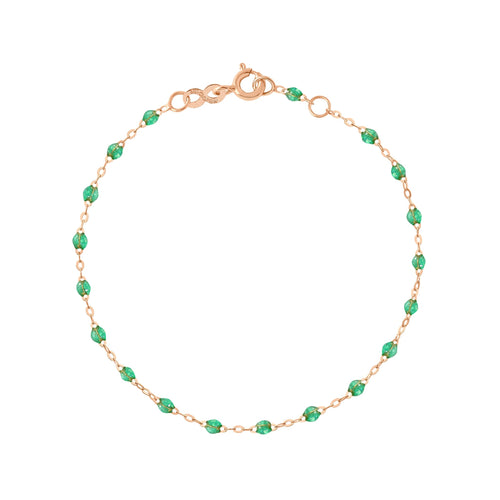 Gigi Clozeau - Classic Gigi Mint Bracelet, Rose Gold, 7.5