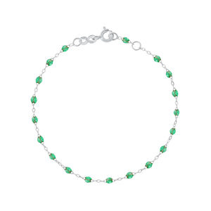 Gigi Clozeau - Classic Gigi Mint Bracelet, White Gold, 7.5"