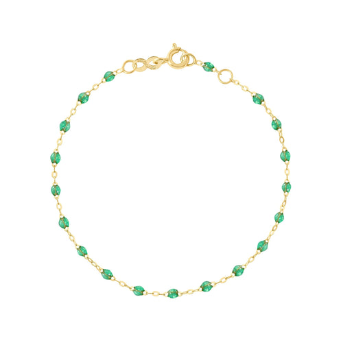 Gigi Clozeau - Classic Gigi Mint Bracelet, Yellow Gold, 7.5