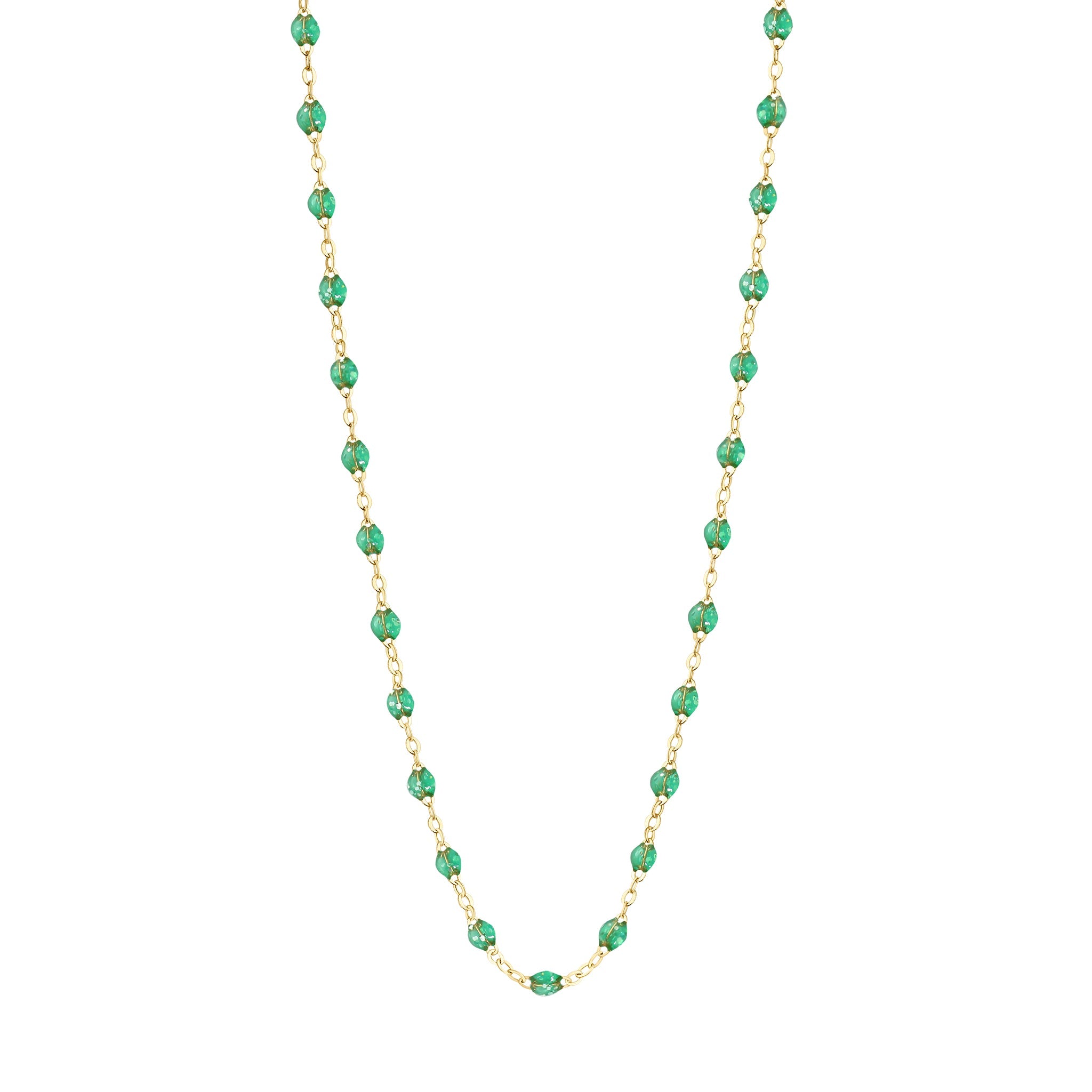 Gigi Clozeau - Classic Gigi Mint Necklace, Yellow Gold, 19.7"
