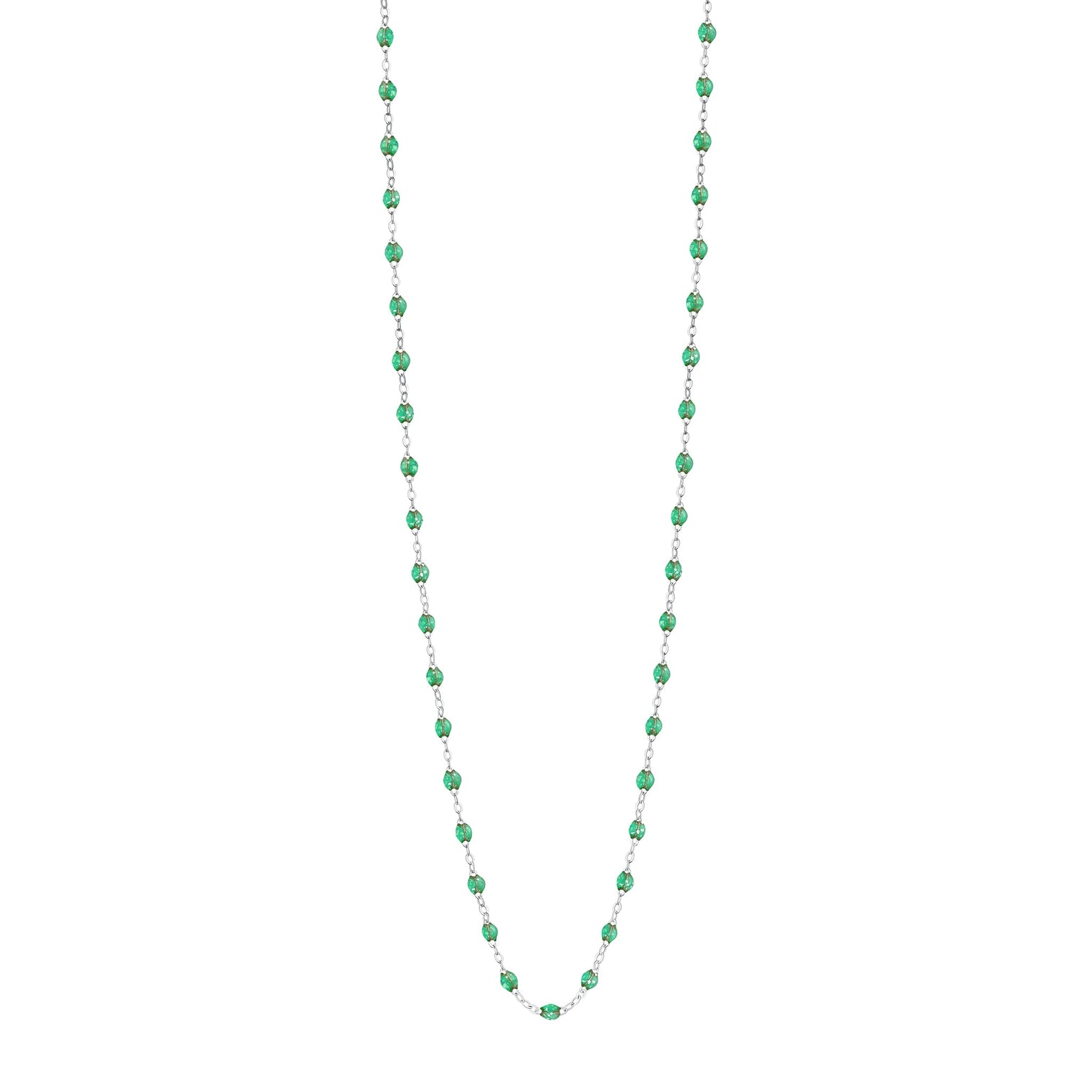 Gigi Clozeau - Classic Gigi Mint sautoir, White Gold, 23.6"