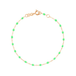 Gigi Clozeau - Classic Gigi Neon bracelet, Rose Gold, 6.7"