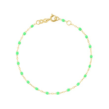 Gigi Clozeau - Classic Gigi Neon bracelet, Yellow Gold, 7.5"